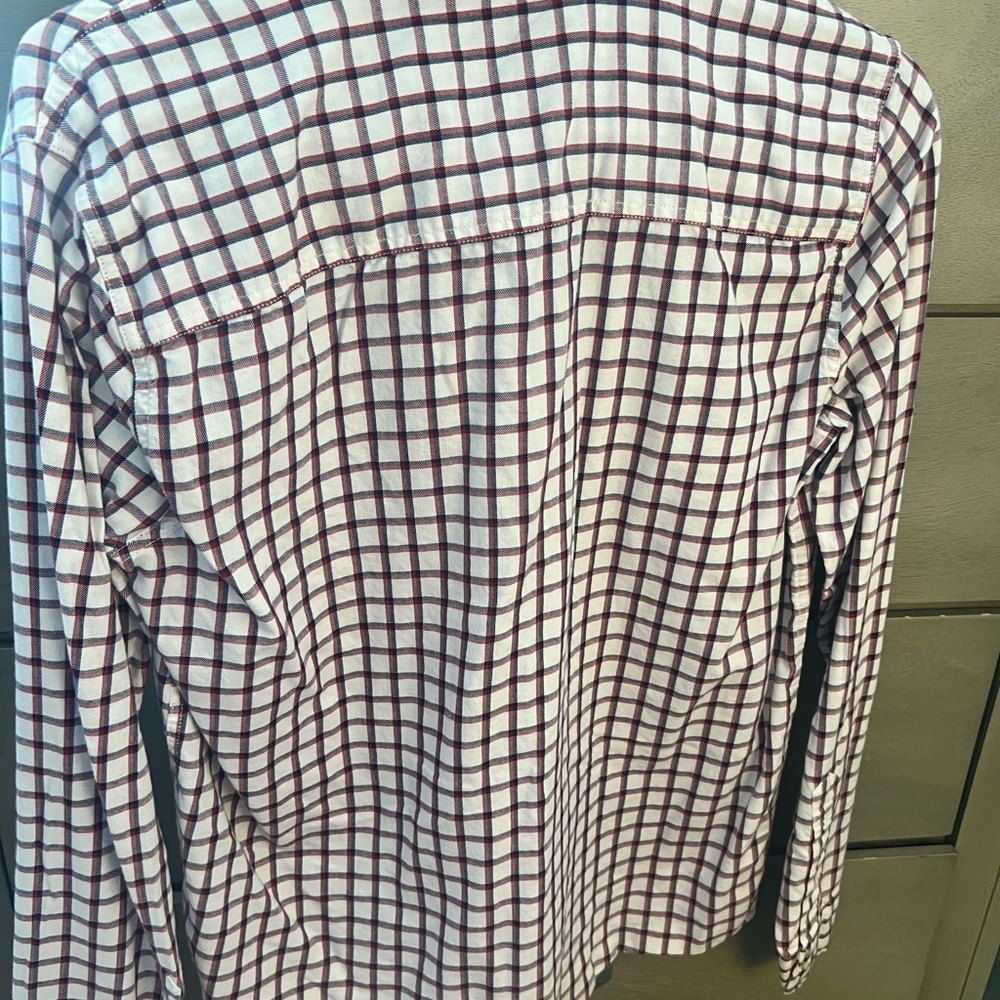 Abercrombie Kids Checkered Shirt in Red and White - Picture 6 of 6